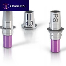Titanium implant abutment K2244.3848externalinternalTi-base
