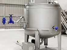 Sauce boiling pan