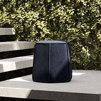 Contemporary pouf ANGLESvelvetroundoutdoor