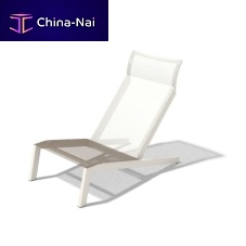 Contemporary sun lounger Alva LAL317Batyline®aluminumstackable