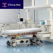 Transport stretcher trolley E-9emergencymanualradiolucent
