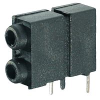 Square plug 26-01.polyamidefor printed circuit boards