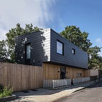 Slate cladding CUPACLAD® 201 VANGUARD panellap sidingssustainable
