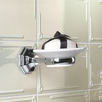 Wall-mounted soap dish EVANbrassceramic