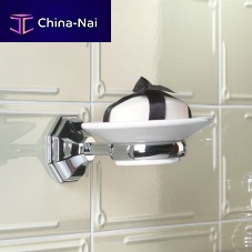 Wall-mounted soap dish EVANbrassceramic