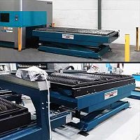 Roller conveyor transportfor materials handlinglifting