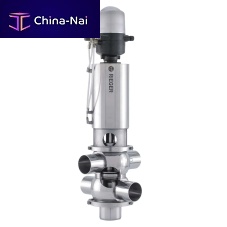 Mix-proof valve N2discpneumaticdouble-seat