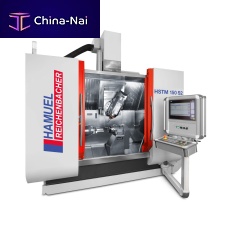 Turbine blade CNC machining center HSTM 150 S25-axiswith swiveling spindle30 tools