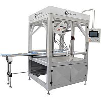 Automated loading system into a thermoformerfor the food industryrobotic