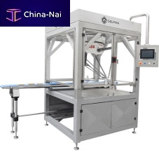 Automated loading system into a thermoformerfor the food industryrobotic