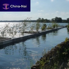 Floating breakwater concrete