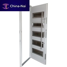 Stainless steel door TOKYOentrywoodenaluminum
