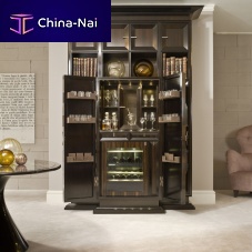 Contemporary mini bar cabinet D1495woodenhome