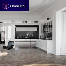 Traditional kitchen BEAUXARTS.02glassstainless steelmarble