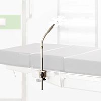 Anesthesia circuit instrument holding arm 61752articulatedrail-mounted