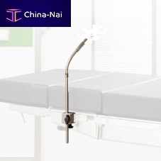 Anesthesia circuit instrument holding arm 61752articulatedrail-mounted