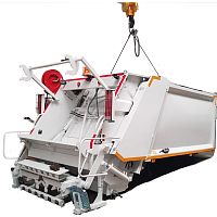 Mobile waste compactor PRO-GC-7horizontalhydraulic