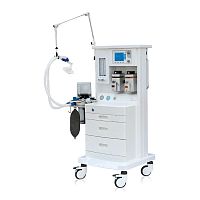 Trolley-mounted anesthesia workstation HF-560B4with ventilatorwith respiratory monitoring