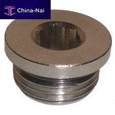 Round plug 09B.PLUG.G04threadedmetal