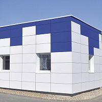Cassette cladding KASSETTE Saluminumsteelsmooth