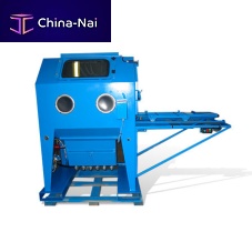Pressure blast cabinet automatic
