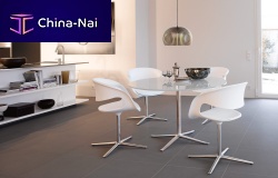 Contemporary chair LOXindoorfabricleather