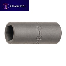 Hexagonal-head screw socket AF 8 - 1/4" x 30