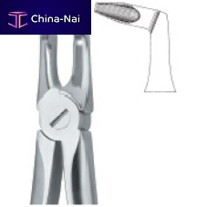 Molar dental extraction forceps PSI-51-079-02