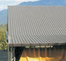 Roof sandwich panel G4metal facingpolyurethane PUR core