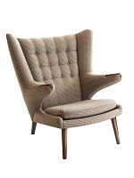 Contemporary armchair PAPA BEARfabricwing