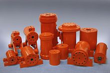 Rotary cylinder hydraulicdouble-acting