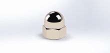 Hexagonal nut cylindricalstainless steel