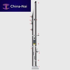 Sailing dinghy mast 50380for sport keelboatsaluminum