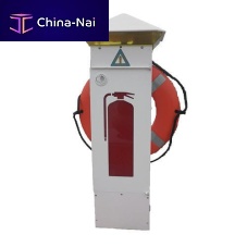 Fire pedestal FS1020extinguisherfor docksstainless steel