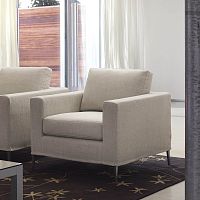 Contemporary armchair Gracefabricplywoodfir