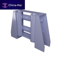 Ship warping fairlead 4 roller