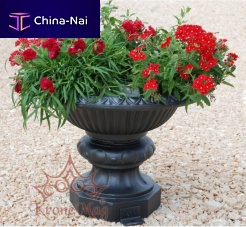 Cast iron planter 86roundcustomtraditional