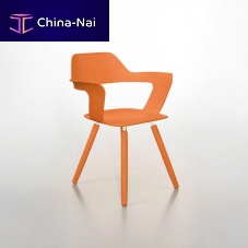 Contemporary chair MUSEoutdoorindoorpowder-coated steel