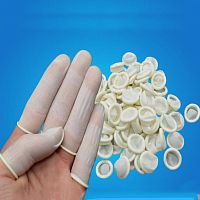 Latex gynecological finger cot