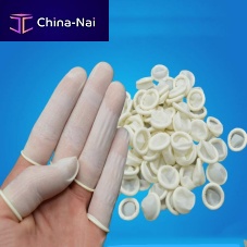 Latex gynecological finger cot