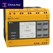 Electrical safety monitoring device ISOMETER® isoRW685W-D-Bfor medical IT systemsautomaticcontinuous