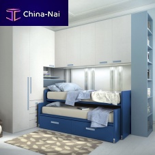 Corner wardrobe 336contemporaryanodized aluminummelamine