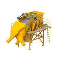 Vibrating screener ELK-U seriesfor bulk materialsinclinedthree-stage
