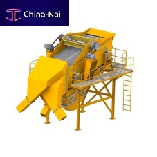 Vibrating screener ELK-U seriesfor bulk materialsinclinedthree-stage