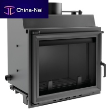 Traditional fireplace surround MAJA/PW/12/Wsteelcast ironblack