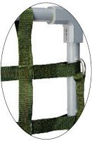 Cargo net barrier typefor aircraft