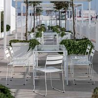Contemporary chair PORTOFINOgardenindoorgalvanised steel