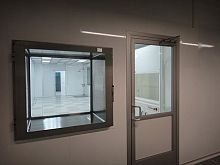 Clean room pass-through