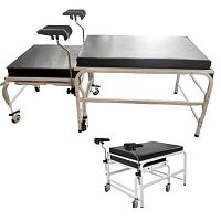 Mechanical delivery chair HO-D103on casterswith footrest