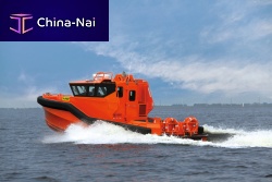 Ship MOB boat FRSQ 1000 A DC TIDhydro-jetinboardaluminum